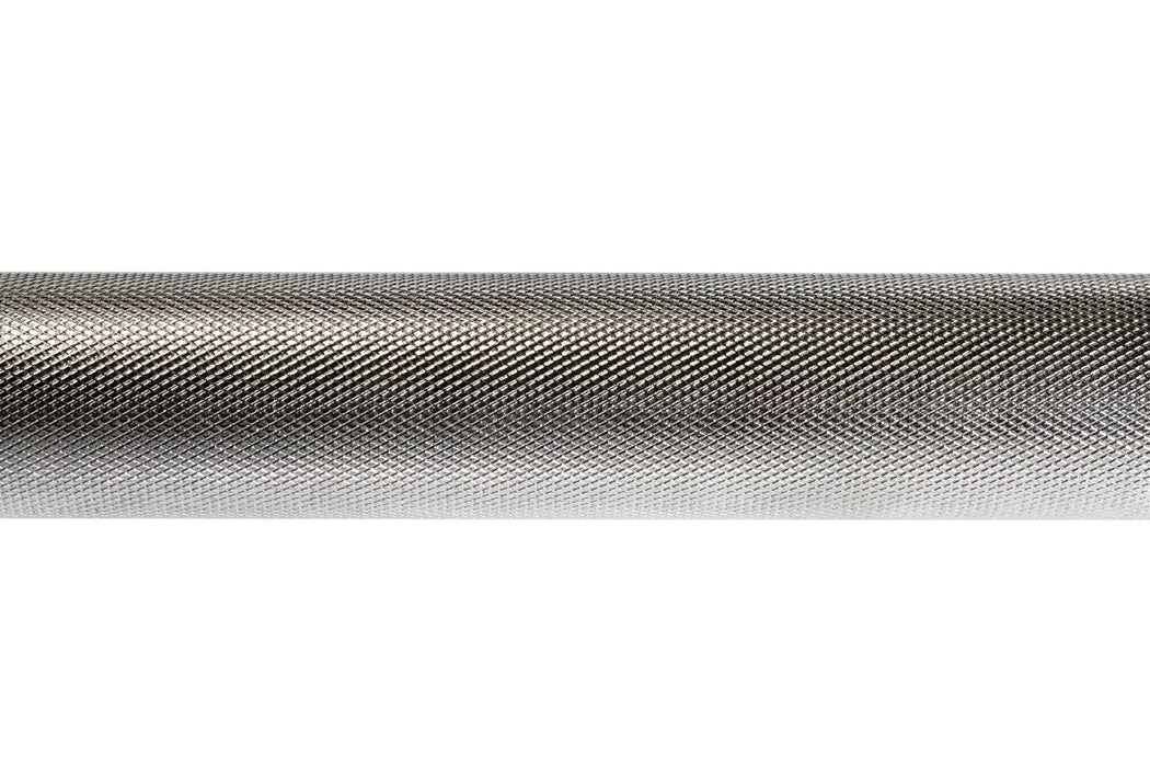 York Barbell 7' USA Power Bar (Satin Chrome, 1500lb Capacity, 29mm Grip)    