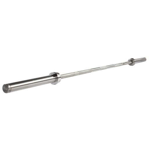 York Barbell 7' Broad Street Bar (Bare Steel, 1500lb Capacity, 29mm Grip)    