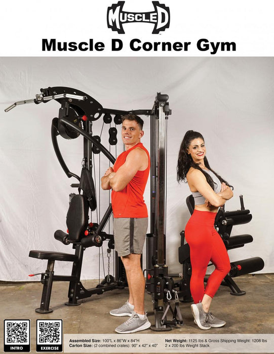 Muscle D Megatron Corner Gym    