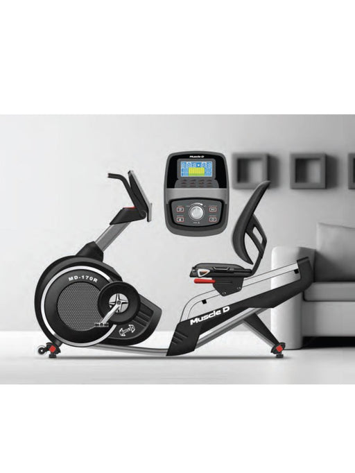 Muscle D Light Commercial Recumbent Bike    