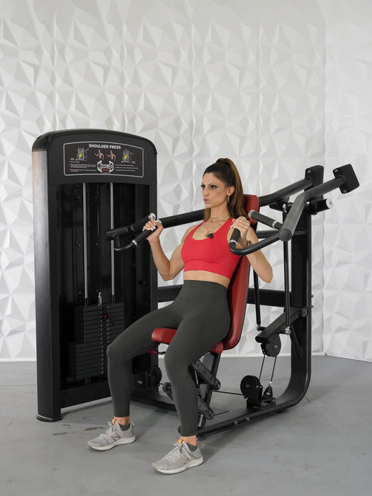 Muscle D Elite Selectorized Shoulder Press    